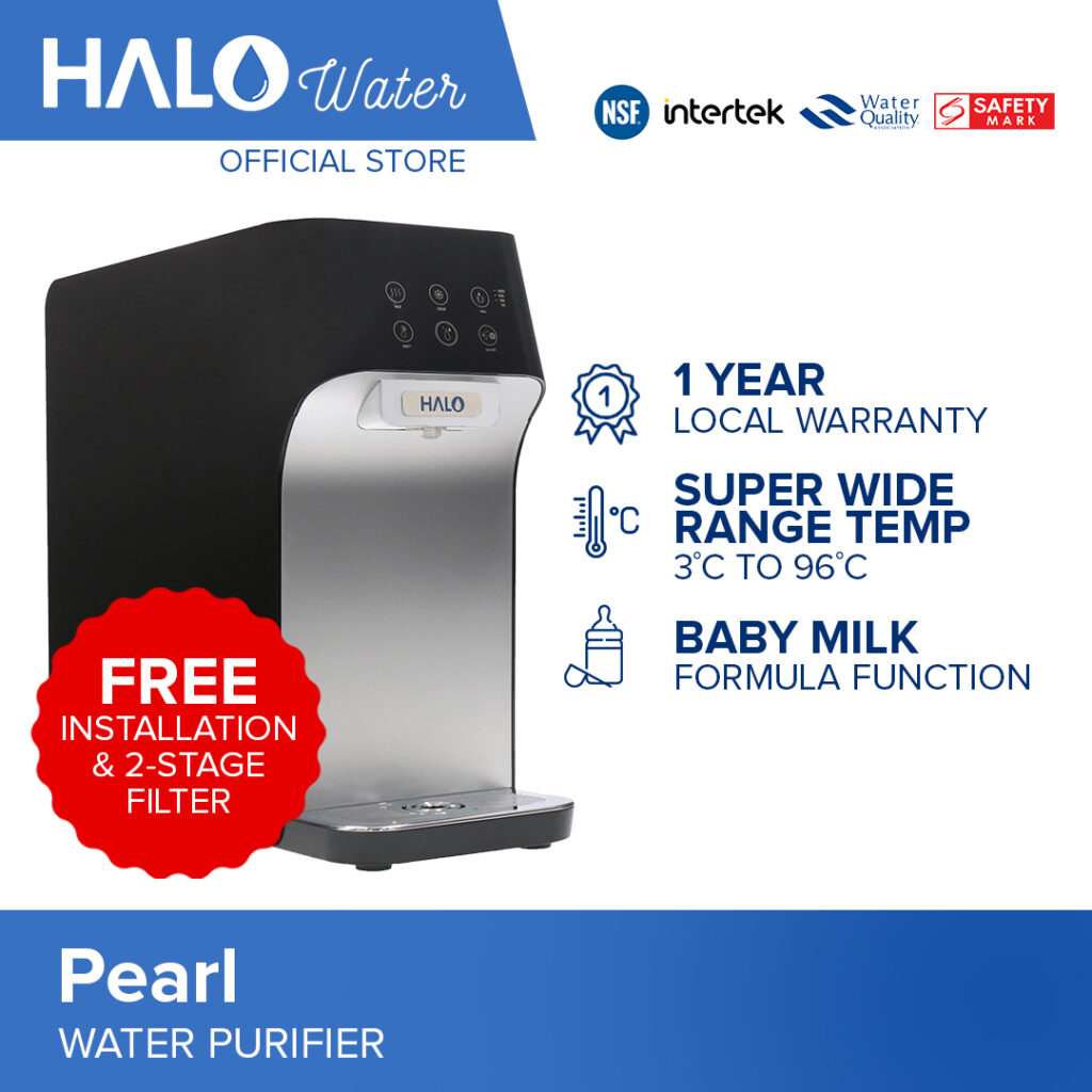 Pearl Water Purifier Black 1.3