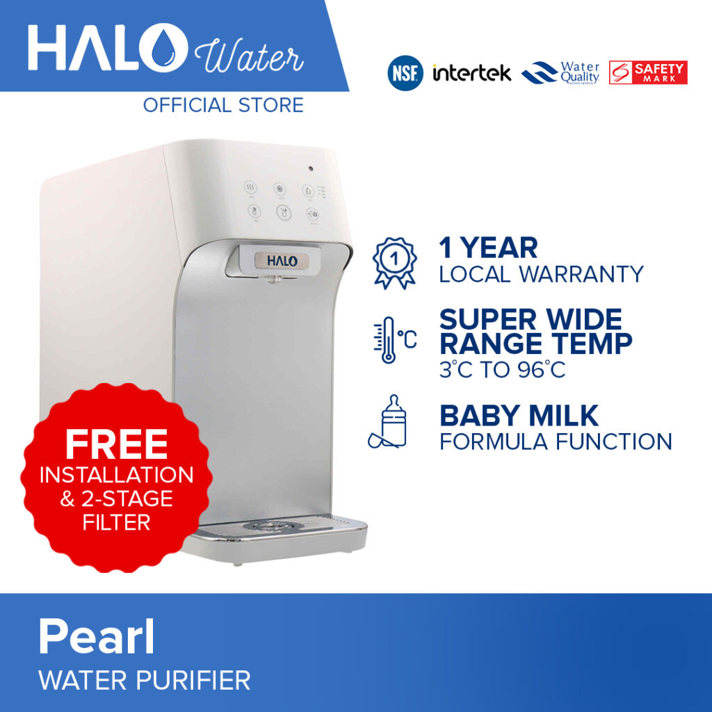 Pearl Water Purifier White 1.3